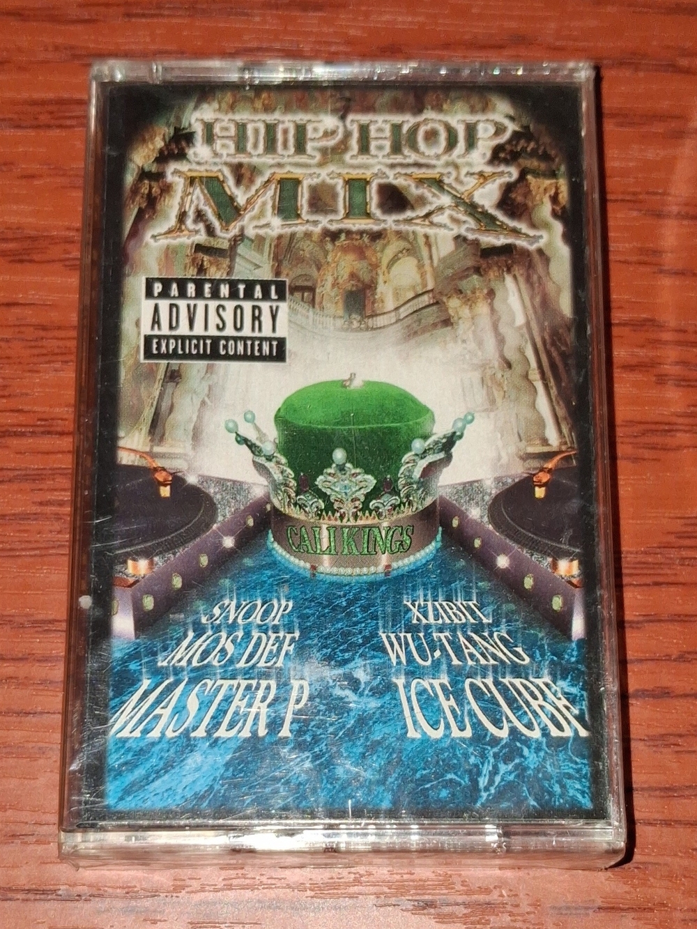 Hip Hop Mix Cassette Tape - Green/Blue Artwork